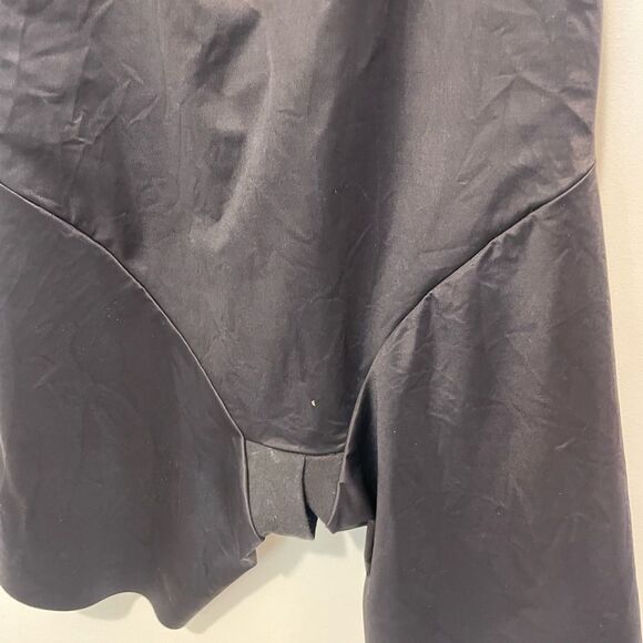 TC Fine Intimates black Firm Control Open-Bust One piece Bodysuit sz L shapewear - Picture 5 of 8